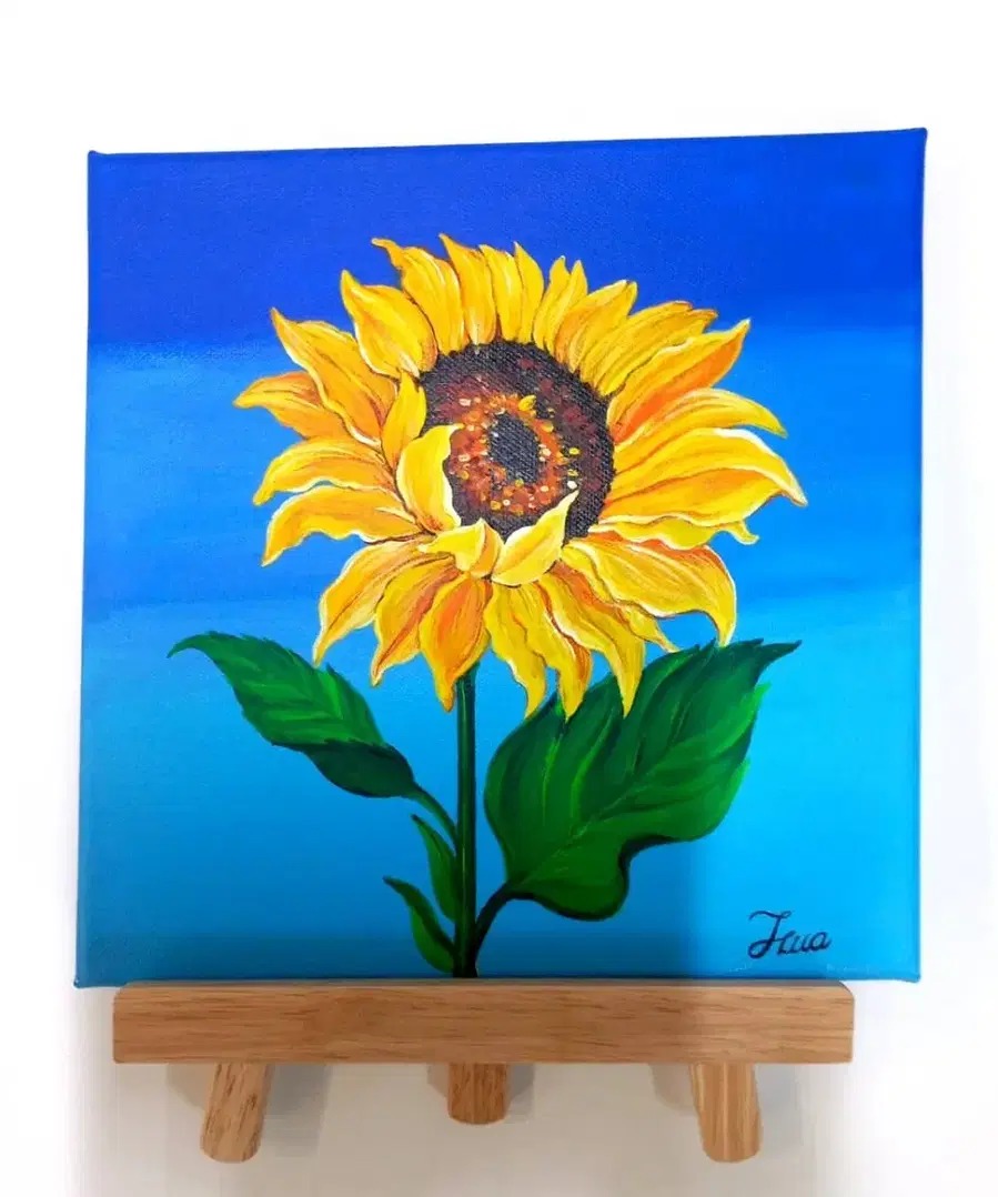 해바라기그림 인테리어소품