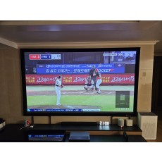 샤오미 위맥스 초단초점 프로젝터 + 윤씨네 CLR 스크린 + TV장 +